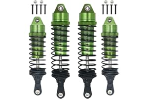 RCAWD Per Traxxas Slash Anteriore Ammortizzatori Posteriori 1/10 Rustler Stampede VXL 4x4 2WD 4WD Aggiornamenti Parte (Verde)