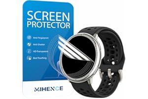 MIHENCE Protector de pantalla compatible con Amazfit Active 2 Smartwatch, TPU HD Protector de pantalla [ 6 unidades]