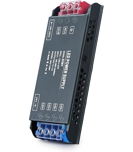 Dimmer LED Bus DMX512 - 12V/24V, 10A, Commande Locale Ou DMX - Pour éclairage LED Professionnel, Réglage D'intensité