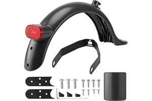 NECBAOA Garde Boue Trottinette Electrique pour Xiaomi M365 Pro 2, avec Support Métallique de Garde-Boue, ​Outils et Visserie, Accessoire pour Xiaomi M365 Pro, 1S, Essential