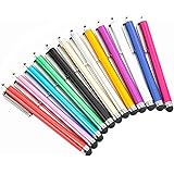 12 Pezzi Penna Stilo, Pennino Capacitivo , Universale, per Tablet, Touch Screen Del GPS Auto e Tutti Gli Schermi Capacitivi (