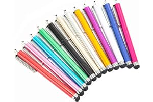 FYACCD 12 Pack Stylus Pens for Touch Screens, Capacitive Stylus Sutiable for iPad, iPhone, Samsung, Tablet All Universal Touch Screen Devices
