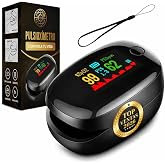 3JG&reg; Professional Finger Pulse Oximeter, Finger Oximeter with OLED Display - Blood Oxygen (SpO₂) and Heart Rate Meter - For A
