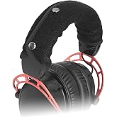 GEVO HyperX Cloud &amp; Alpha, Cloud 1/2/3/Pro, Cloud X/Core, U&ccedil;uş, Stinger Oyun Kulaklığı, Kafa Bandı Yastığı i&ccedil;in Yedek Kulaklı