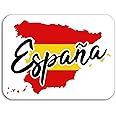 2 x 10cm Spain Map Vinyl Stickers - Flag Travel Sticker Laptop Luggage #17087 (10cm Wide)