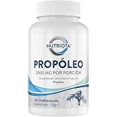 Propolis 1000mg - High Potency Propolis Tablets - 180 Tablets - Natural Immune Support System - Sore Throat Relief and Powerf