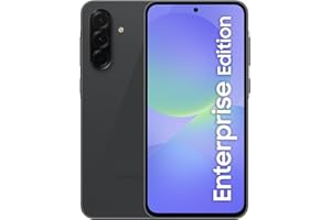 Samsung Galaxy A36 5G Enterprise Edition, AI Smartphone ohne Vertrag, Android-Handy mit Knox Suite, 6 GB RAM, 128 GB Speicher, 50-MP-Kamera, Awesome Graphite, 3 Jahre Herstellergarantie