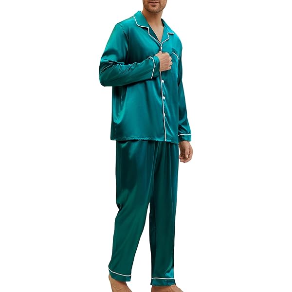 Vestaglia Uomo Accappatoio Uomo In Seta Kimono Manica Lunga Per