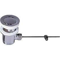 Tirette De Bonde Lavabo Wirquin Chromée - Pour Bondes Automatiques - Montage Facile