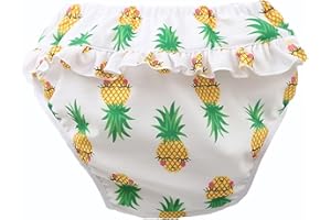 CPIDAH Reusable Swim Nappies Pants for Babies and Toddlers Boys and Girls Jammers Toddler Leak Proof Swim Nappy Shorts Comfortable Swimming Trunks Washable Pants