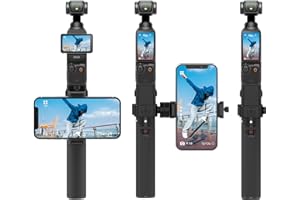 Smatree Portable Osmo Pocket 3 Power Stick (Power Bank) Compatible pour DJI Osmo Pocket 3, Station de Charge Portable Support de Support de Smartphone Portable 5000mAh pour Osmo Pocket 3