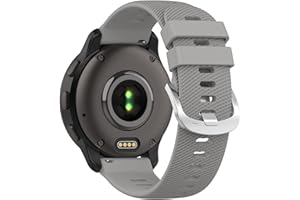 Wownadu 20mm Bracelet Compatible pour Polar Pacer/Ignite 3 / Ignite 2 / Ignite/Unite Strap pour Femme et Homme Silicone Remplacement Band (Pas de Tracker)