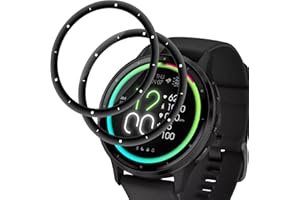 Supershieldz Panzer Schutz Glas für Garmin Venu 3, Panzer Schutzfolie für Garmin Venu 3, 3D-Vollständige Glasfolie, Displayschutz Anti-Bläschen, 9H Härte, HD Klar - 2 Stück