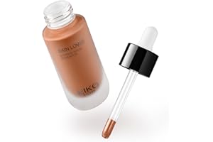KIKO Milano Skin Lover Intensive Serum Foundation 8.5WR, Fondotinta Siero Idratante A Lunga Durata, 8.5WR Warm Rose