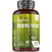 Capsules De Berbérine Haute Dose 98% - Soutien Glycémie & Cholestérol, Végan