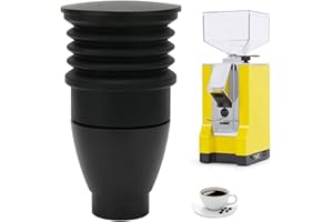 SERLIUM Macina Caffè Manuale Tramoggia Monodose per Eureka Mignon 2 in 1 Funzione con Grinder Blowing Bean Bin Ventola d'aria Filtro Antipolvere Macinino Macinacaffè Soffietto Coffee Grinder