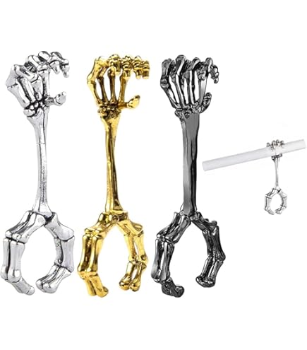 Ulalaza Antieke Sigaret Houder Ring Roken Vinger Ring Roker Hand Gratis Houder Voorkom Bescherming Vingers Ruiken & Veranderende Kleur Pak Voor Unisex Vrouwen Mannen Ulalaza Antieke Sigaret Houder Ring Roken Vinger Ring Roker Hand Gratis Houder Voorkom Bescherming Vingers Ruiken & Veranderende Kleur Pak Voor Unisex Vrouwen Mannen