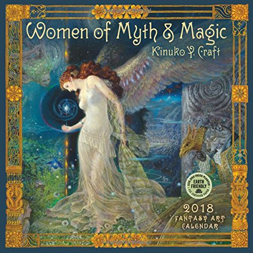 Preisvergleich Produktbild Women of Myth & Magic 2018 Calendar: Fantasy Art