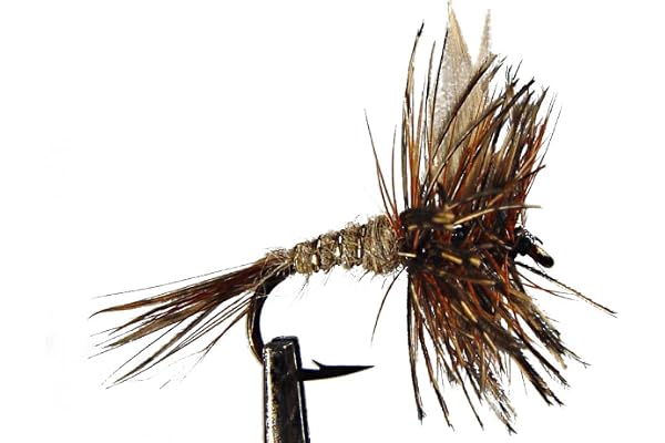 4 x Mouche sèche - MARCH BROWN - pêche à la truite - Taille au choix