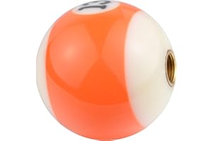 Padaodao 6 Speed Gear Knob Shift Grip Handle Round Shifting Lever Stick Head Number 13 Billiards for Most Automatic Manual Vehicles Cars