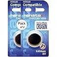 MICROUSB Compatible Battery for CR2450 N Lithium Cable Renata Button Coin Cell TypeC Battery (Pack of 2)