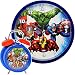 Produktbild alles-meine GmbH 2 tlg. Set Wanduhr & Wecker -  The Avengers  - 25 cm groß - Uhr - Analog - W..