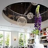 s luce pendelleuchte Atom - schillernd - modern - einzigartig! Diese Worte beschreiben die Metall-Hängelampe von s.LUCE wohl am besten