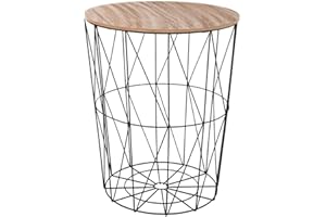 ATMOSPHERA CREATEUR D'INTERIEUR Atmosphera - Couchtisch Kumi schwarz - D 47 cm - Schwarz