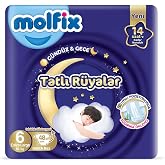 Molfix Tatlı R&uuml;yalar Fırsat Paketi 6 Beden Extra Large 48 Adet