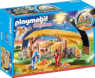 Playmobil 9494 Jouet Arche de lumière pour crèche de Noël, Mixte Enfant