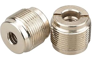 CAMVATE 5/8"-27 Tuerca Conversión 1/4"-20 Tuerca Adaptador Para Micrófono Soporte