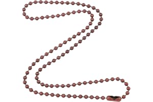 DragonWeave 3.2mm Antique Copper Ball Chain Necklace with Extra Durable Color Protect Finish