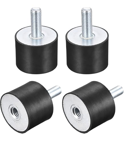 sourcing map Lot de 20 boules en caoutchouc anti-vibrations pour contrôleur de vol RC F4 F7 M3 x 4,6 mm, boules d'absorption des chocs, accessoires de drone à monter soi-même, violet