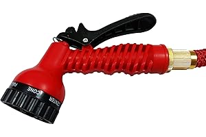 JR QUALITY PRODUCT Spray Gun - 7 Function 3/4" BSP or Fast Connect Fits All JR Hoses & Most Other Makes (Red)