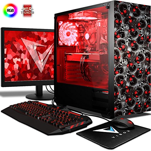 VIBOX Pyro RSR780-475 Gaming PC Ordenador de sobremesa con Cup n de Juego 22 HD Monitor 4 1GHz AMD Ryzen 8-Core Procesador Radeon RX 580 Tarjeta Grafica 8GB DDR4 RAM 120GB SSD 2TB HDD Sin OS VIBOX Pyro RSR780-475 Gaming PC Ordenador de sobremesa con Cup n de Juego 22 HD Monitor 4 1GHz AMD Ryzen 8-Core Procesador Radeon RX 580 Tarjeta Grafica 8GB DDR4 RAM 120GB SSD 2TB HDD Sin OS