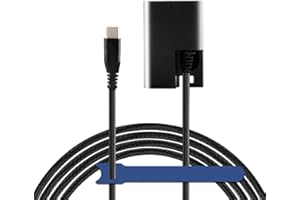 Camaisa ACK-E6 DR-E6 DC-Koppler TYPE-C USBC PD Geflechtkabel an LP-E6 E6N für Canon EOS 6D 7D 60D 70D 80D 90D R R5 R6