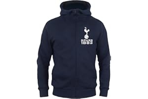 Tottenham Hotspur FC officiel - Pull zippé à capuche thème football - polaire - garçon