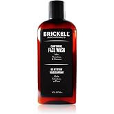Brickell Men's Clarifying Facial Cleansing Gel for Men, Daily Facial Cleanser in Natural and Organic Foam Formulated with Ger