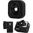 MAKINGTEC Max Lens Mod for Gopro Hero 11/10 Black/Hero9 Black with 155° Wide Angle Lens, Accessories for Hero 11/10/9, with Adopt Anti-Skid and Waterproof Design