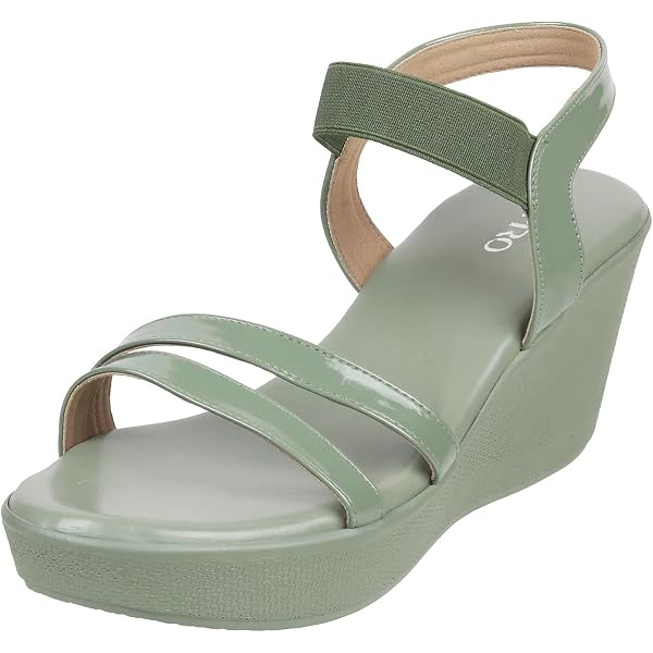 BCBGeneration Women's Caroline Heeled Sandal – Platform Sandals With Padded Footbed