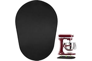 Oudizz Alfombrillas Deslizantes para Batidora de Pie Kitchen Aid Alfombrilla Deslizante para Electrodomésticos de Cocina Compatible con Batidora Profesional 5-8QT
