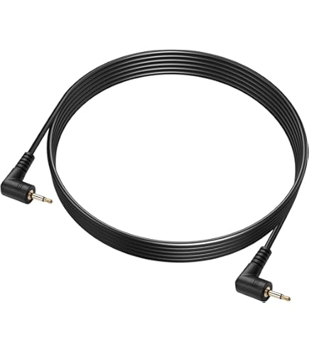 Cavo Audio Mono Jack 3.5mm Maschio - 1.5 Metri Nero Per Audio E Video