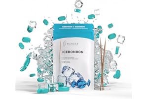 PERFEKTO24 Wunder wykałaczka – wykałaczka o smaku – dobra alternatywa dla gumy do żucia – pomaga zapobiegać obgryzaniu paznokci – świeży oddech z aromatycznymi wykałaczkami – bez cukru, wegańska (cukierki