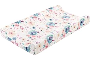 Eurobuy Wickelunterlage Ultraweiche Atmungsaktive Wickeltischplatte Abwischbare Wickelunterlagen für Jungen Und Mädchen(Keine Auskleidung)