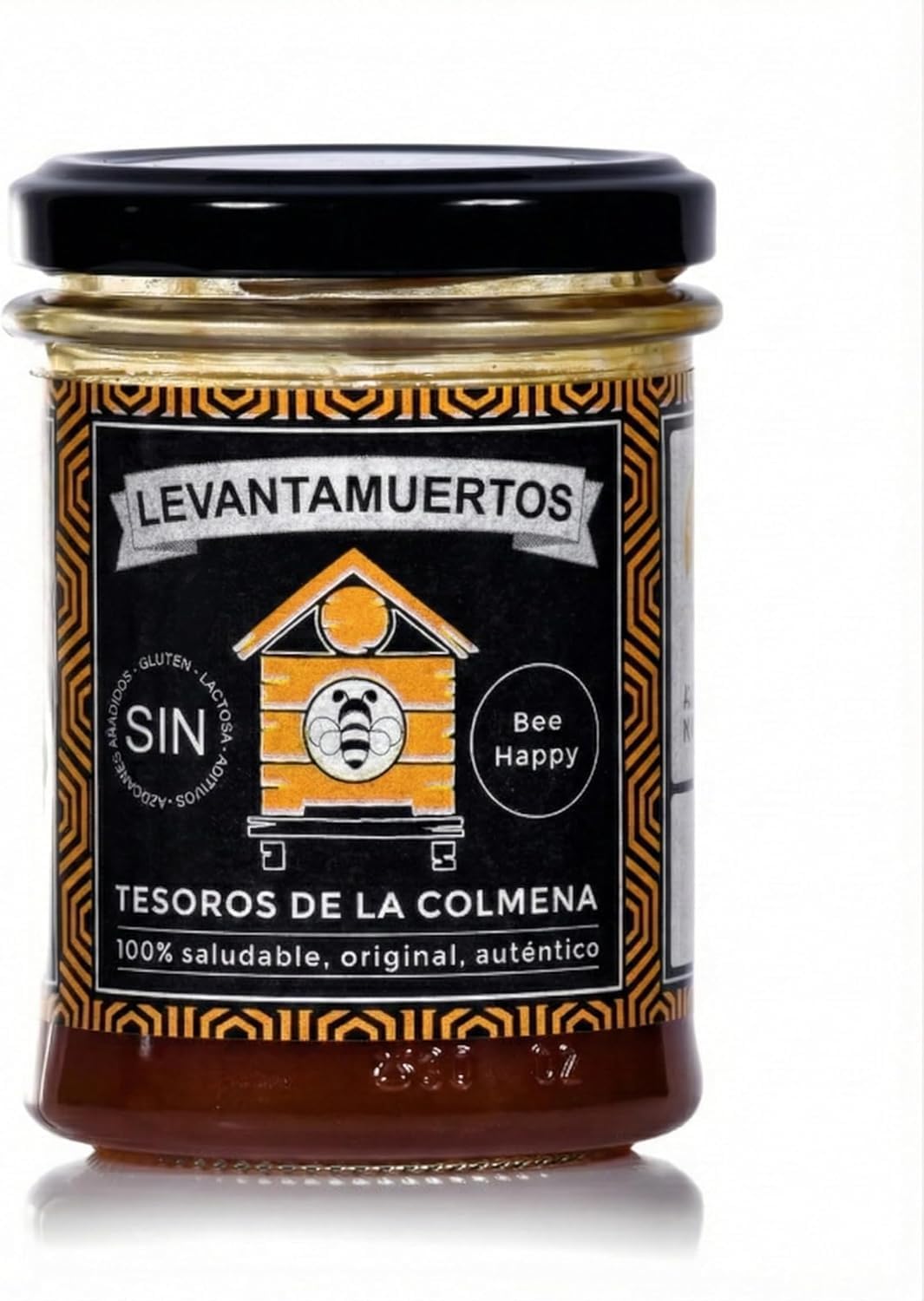 Levantamuertos Natural - Energia contra el Cansancio y Suplemento para las Defensas con Miel Pura de Abejas - Jalea Real - Propolis - Polen