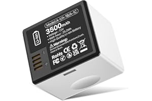 BOANV New Akku für Arlo Pro/Pro 2, 7.2V Upgraded 3500mAh Li-Ion Kamera-Akku für Arlo Pro Arlo Pro 2 Kamera VMA4400 VMC4030 VM4230 VMS3230 VM4030 VM4030P (1 Stück)