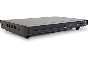 Denver DVH-1245 Multi Region/All Region & Upscaling DVD player 1080p With Display, HDMI, USB & Built-In Dolby Digital Surround Sound Decoder