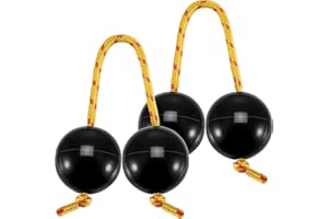 MEZOKUCEL 2 Paio di Aslatuas Kashaka Strumento, Kashaka Shaker Instrument Africano Aslatuas Rhythmic Ball Classico Percussioni Manuali per Bambini Adulti Principianti Feste Lezioni Musicali
