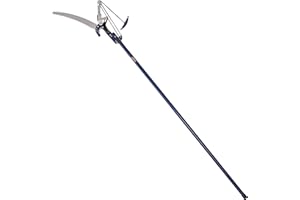 Spear & Jackson 4945RP Ratchet Action Telescopic Tree Pruner, Extendable Long Reach Trimmer with High Carbon Steel Saw, Easy Pruning & Cutting for Trees, Twigs and Branches, Extends up to 2.98m (117")