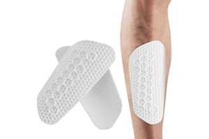 LEXICANMHS Protège-tibias en gel de silice - Protège-tibias de football - Réduisent les chocs et les blessures - Protège-tibias football pour enfants garçons et filles